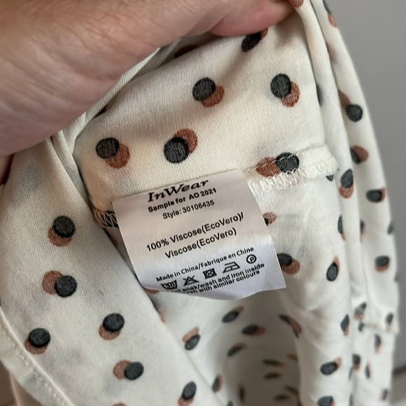 Inwear Polka Dot Dress size 8 - Picture 5 of 6